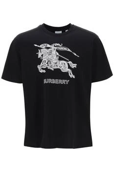 Burberry | 'DEZI' T-SHIRT WITH EMBROIDERY 6.3折