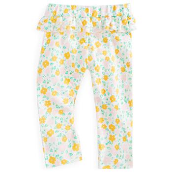 First Impressions | Baby Girls Floral-Print Leggings, Created for Macy's商品图片,7折