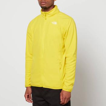 The North Face | The North Face Men's 100 Glacier 1/4 Zip Fleece - Acid Yellow商品图片,额外6.8折, 额外六八折