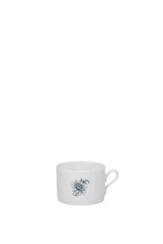 Coffee and Tea girasoli set x 6 Porcelain White Blue