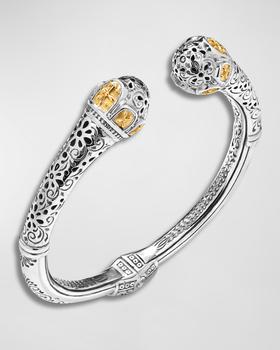 商品Konstantino | Dome Sterling Silver and 18K Gold Bracelet,商家Neiman Marcus,价格¥7120图片