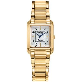 Citizen | Eco-Drive Women's Bianca Gold-Tone Stainless Steel Bracelet Watch 28mm,商家Macy's,价格¥2862