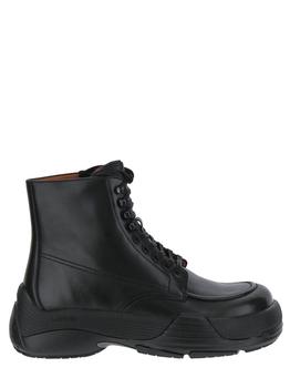 推荐Flash-X Bold Leather Lace-up Boots商品