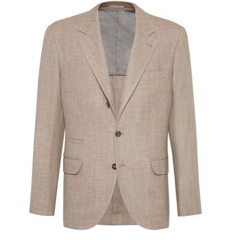 brunello cucinelli jacket, Brunello Cucinelli | 解构款人字纹西装外套商品图片 