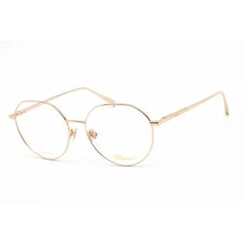 Chopard | Chopard Women's Eyeglasses - Shiny Rose Gold Metal Round Shape Frame | VCHF71M 0300 6.8折×额外9折x额外9折, 额外九折