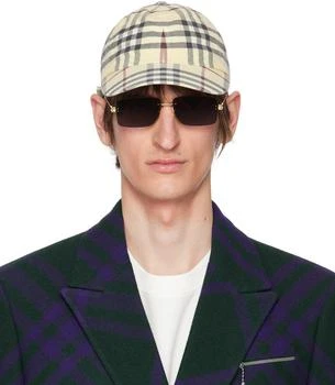 Burberry | Beige Check Cap 独家减免邮费