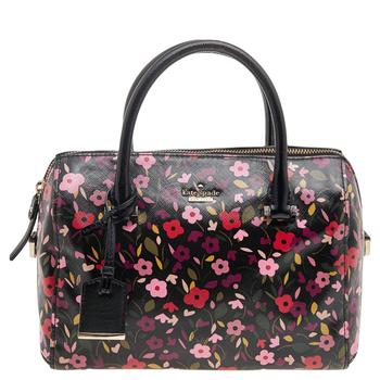kate spade帆布包, [二手商品] Kate Spade | Kate Spade Multicolor Floral Coated Canvas Cameron Street Lane Satchel商品图片 6.7折