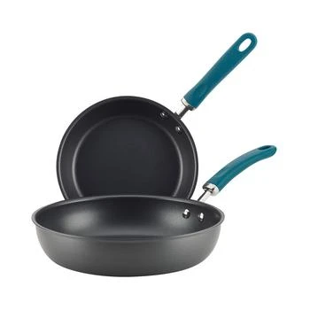 Rachael Ray | Create Delicious Hard-Anodized Aluminum Nonstick Deep Skillet Twin Pack, 9.5" and 11.75" handles,商家Macy's,价格¥409