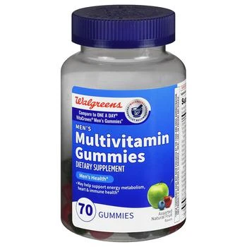 Walgreens | Men's Multivitamin Gummies Assorted Natural Fruit,商家Walgreens,价格¥67