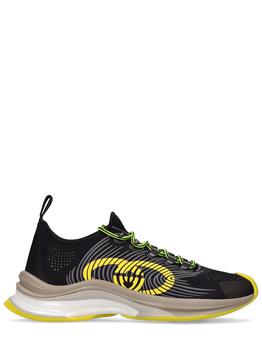 Gucci | Gucci Run Technical Knit Sneakers商品图片,