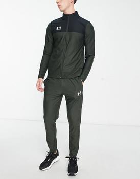 Under Armour | Under Amour Football Challenger tracksuit set in black商品图片,