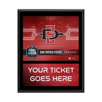 Fanatics Authentic | San Diego State Aztecs 2023 NCAA Men's Basketball Tournament March Madness Final Four 12" x 15" "I Was There" Sublimated Ticket Plaque,商家Macy's,价格¥295