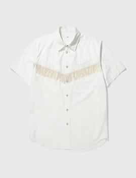 推荐Toga Fringe Decoration Western Short Sleeve Shirt商品