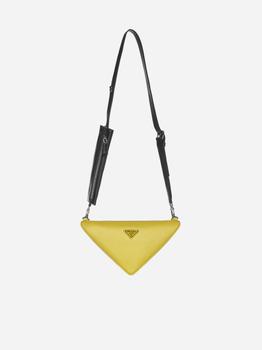 Prada | Saffiano leather triangle bag商品图片,
