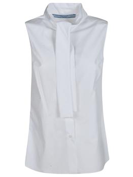 Prada | Prada Women's White Cotton Top商品图片,