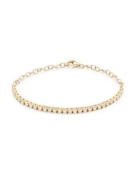 Effy | ​14K Yellow Gold & 1.42 TCW Diamond Tennis Bracelet商品图片,3折