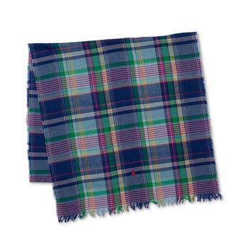 拉夫劳伦帽子好用吗, Ralph Lauren | Men's Washed Linen Scarf商品图片 
