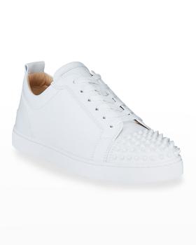 Christian Louboutin | Men's Louis Junior Spiked Low-Top Sneakers商品图片,