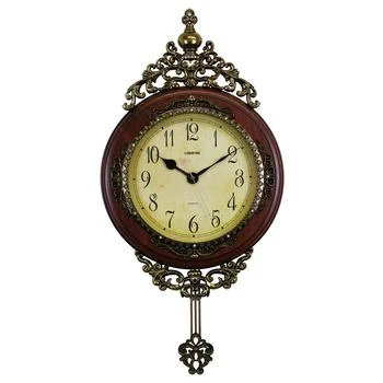 Three Star | Wall Clock with Pendulum,商家Macy's,价格¥1385