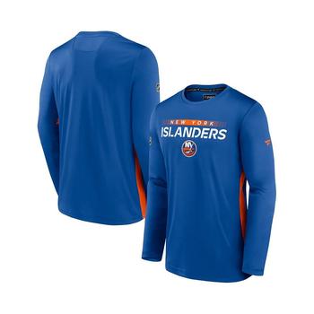 Fanatics | Men's Branded Royal New York Islanders Authentic Pro Rink Performance Long Sleeve T-Shirt商品图片,