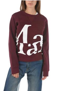 推荐Maison Margiela Women's  Burgundy Other Materials Sweatshirt商品