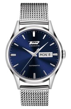 女士tissot automatic, Tissot | Heritage Visodate Automatic Mesh Strap Watch, 40mm商品图片 