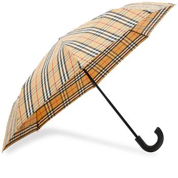 推荐Burberry Trafalgar Check Folding Umbrella商品