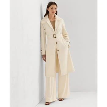 Ralph Lauren | Women's Single-Breasted Belted Trench Coat,商家Macy's,价格¥1955