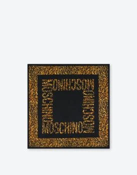 Moschino | Leopard Logo Silk Scarf 独家减免邮费