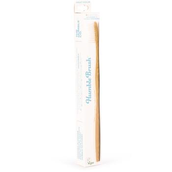 商品The Humble Co | Medium soft bamboo toothbrush in white,商家BAMBINIFASHION,价格¥49图片
