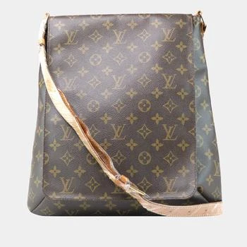 推荐Louis Vuitton Brown Canvas Monogram Musette Salsa long Strap Shoulder Bag商品