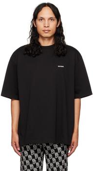 We11done | Black Oversized T-Shirt商品图片,4.1折