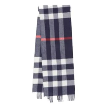 Burberry | Half Mega Vintage Check Fringed Cashmere Scarf 6.4折, 满$75减$5, 满减