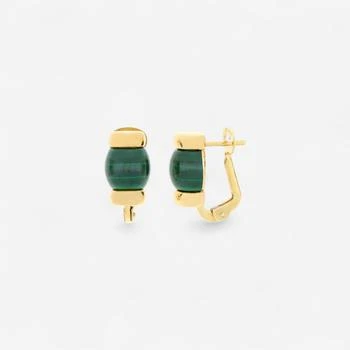 Tavanti | Tavanti Le Carrousel 18K Yellow Gold Malachite Earrings JS-75-1197-MA-Y-60,商家Shopworn,价格¥19466