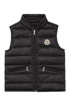 商品Moncler | Moncler 男童马甲 I19541A0010053334999 黑色,商家Beyond Moda Europa,价格¥2823图片