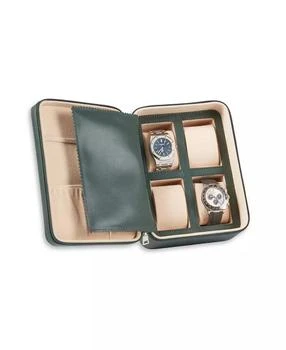 Bey-Berk | leather four watch and accessory case,商家Macy's,价格¥1021