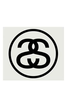 STUSSY, STUSSY | Big SS-Link Decal - Black 5.5" x 5.5"商品图片 