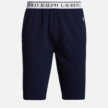 Ralph Lauren | Polo Ralph Lauren Men's Lightweight Fleece Sleep Shorts - Polo Black商品图片,6折×额外7.5折, 额外七五折
