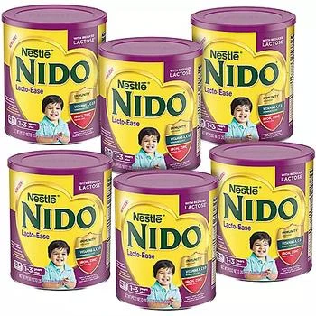 推荐Nestle NIDO Lacto-Ease Toddler Formula (1.76 lb., 6 pk.)商品