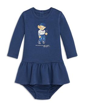 商品Girls' Polo Bear Fleece Dress & Bloomers - Baby图片