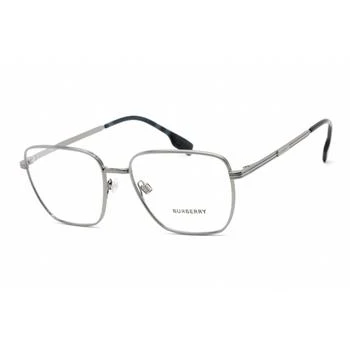 Burberry | Burberry Men's Eyeglasses - Clear Lens Gunmetal Metal Square Frame | 0BE1368 1003 3.8折×额外9折x额外9.5折, 独家减免邮费, 额外九折, 额外九五折