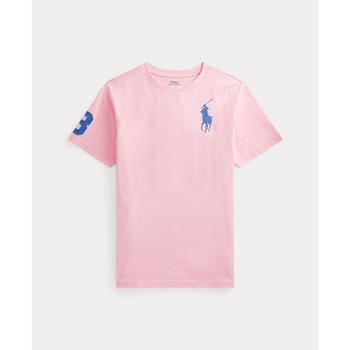 商品Ralph Lauren | Big Boys Big Pony Cotton Jersey T-shirt,商家Macy's,价格¥256图片