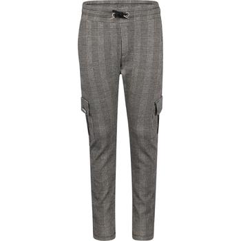 推荐Checkered cargo pants in grey商品