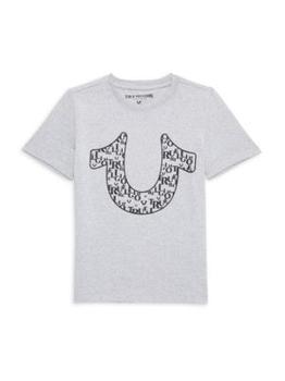 推荐Boy's Logo Heathered Tee商品