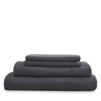 商品AQUA | Linen Sheet Set, King - 100% Exclusive,商家Bloomingdale's,价格¥1904图片