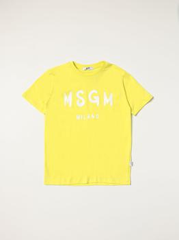 Msgm Kids cotton t-shirt with logo product img