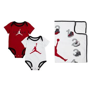Jordan | Jordan Milestone Bodysuit and Blanket Set (Infant) 9.0折