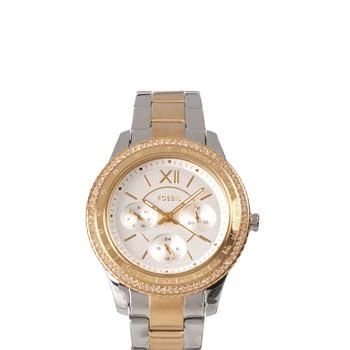 推荐Women's ES5107 Gold/Silver Stella Dress Watch商品
