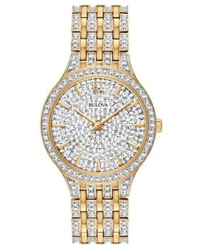 Bulova | Bulova Phantom Crystal Pave Dial Women's Watch 98L263,商家WatchMaxx,价格¥2701