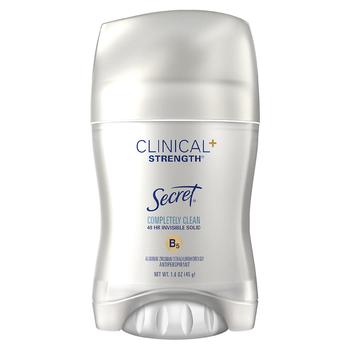商品Clinical Strength Invisible Solid Antiperspirant Deodorant Completely Clean图片